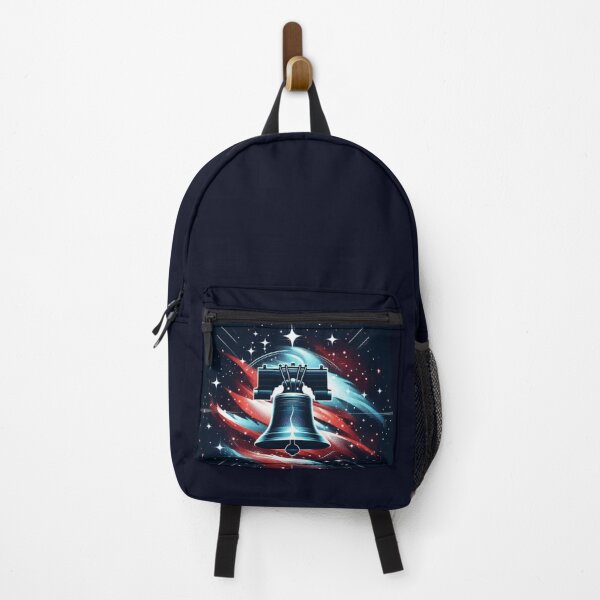 Item preview, Liberty Bell Cosmic Glow – America 250th Anniversary Design designed and sold by Dogandesighn.