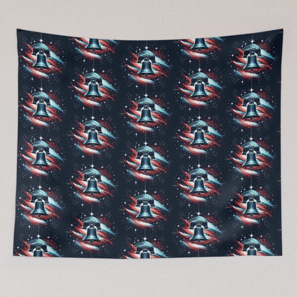 Item preview, Liberty Bell Cosmic Glow – America 250th Anniversary Design designed and sold by Dogandesighn.