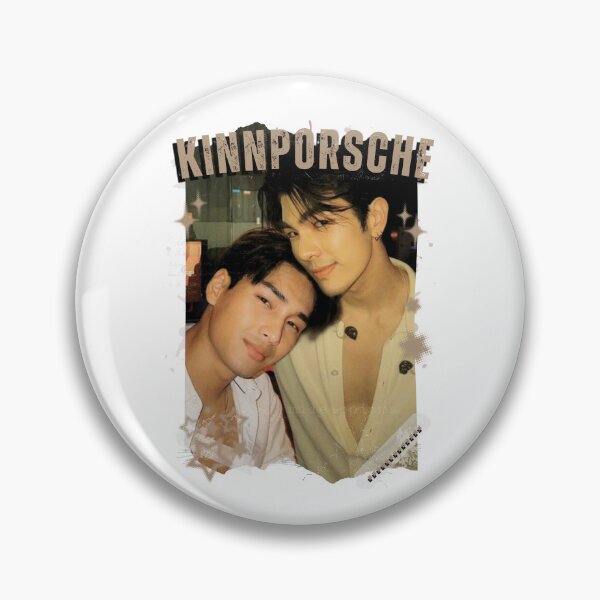 Item preview, KinnPorsche Modern Thai BL Drama Thailand Boys Love Aesthetic designed and sold by HELL0WBELLO.