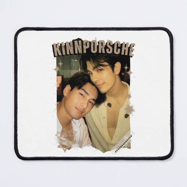 Item preview, KinnPorsche Modern Thai BL Drama Thailand Boys Love Aesthetic designed and sold by HELL0WBELLO.