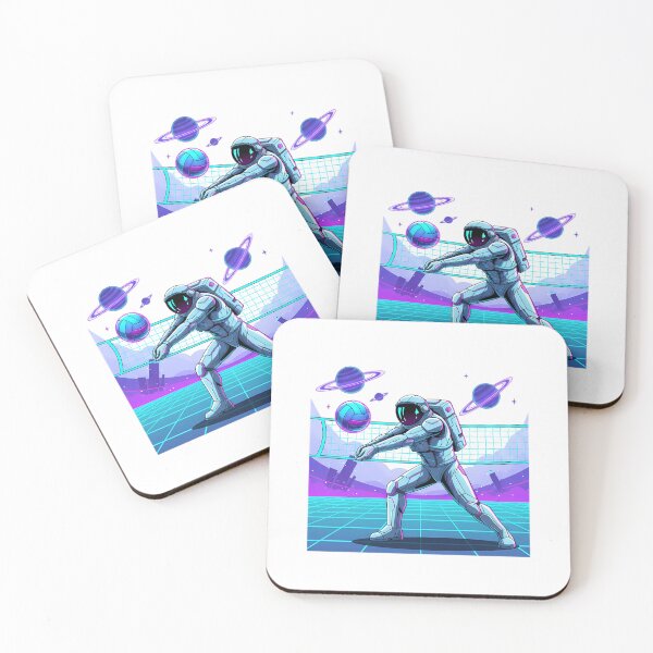 Item preview, Astronaut Volleyball Player Cosmic Court designed and sold by DripCultureLab.
