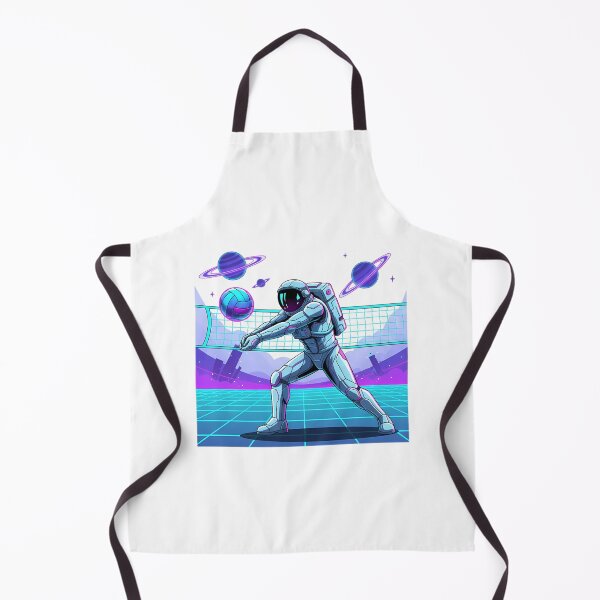 Item preview, Astronaut Volleyball Player Cosmic Court designed and sold by DripCultureLab.