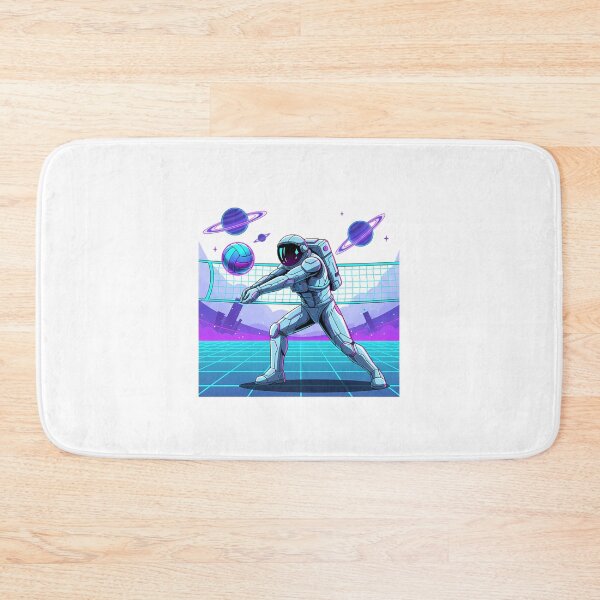 Item preview, Astronaut Volleyball Player Cosmic Court designed and sold by DripCultureLab.