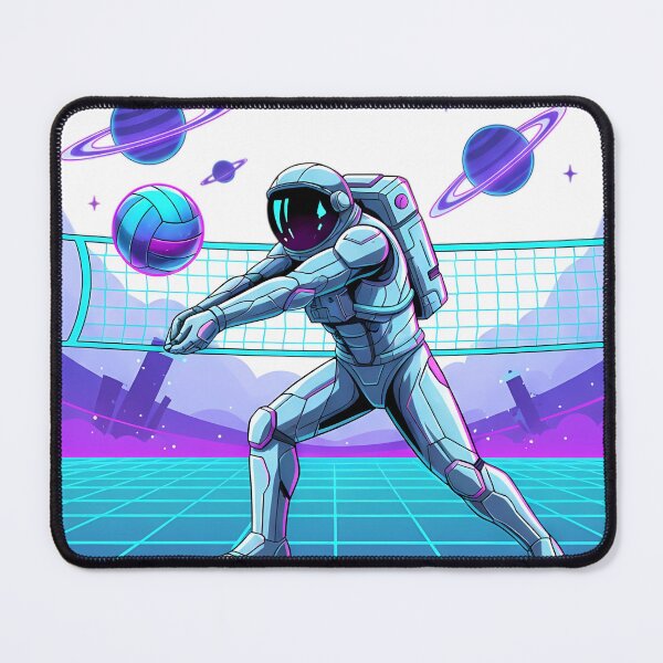 Item preview, Astronaut Volleyball Player Cosmic Court designed and sold by DripCultureLab.