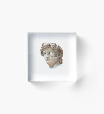 Michelangelo David Acrylic Block