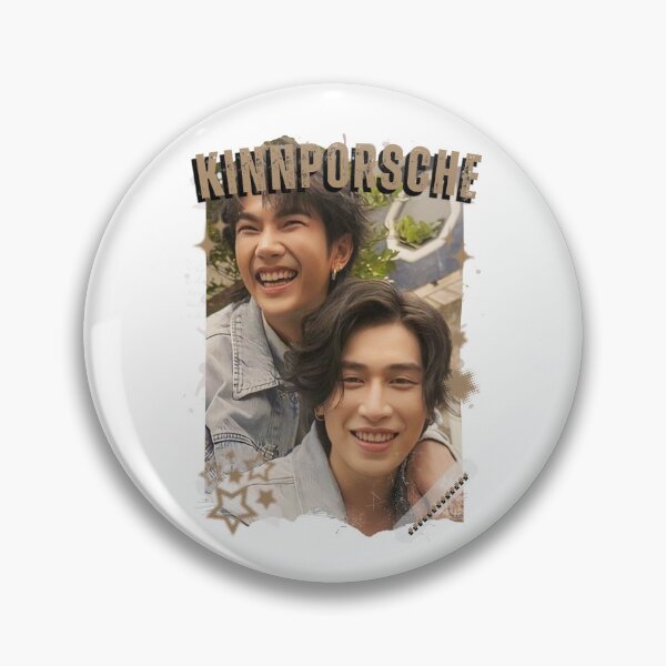 Item preview, KinnPorsche Modern Thai BL Drama Thailand Boys Love Aesthetic designed and sold by HELL0WBELLO.