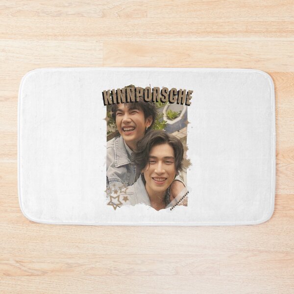 Item preview, KinnPorsche Modern Thai BL Drama Thailand Boys Love Aesthetic designed and sold by HELL0WBELLO.