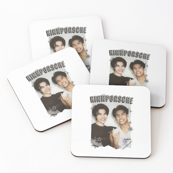 Item preview, KinnPorsche Modern Thai BL Drama Thailand Boys Love Aesthetic designed and sold by HELL0WBELLO.
