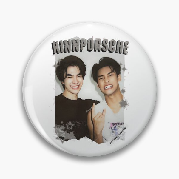 Item preview, KinnPorsche Modern Thai BL Drama Thailand Boys Love Aesthetic designed and sold by HELL0WBELLO.