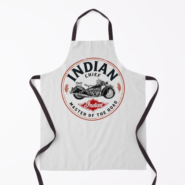 Item preview, 1947 Indian Chief Vintage Motorcycle Classic Emblem Master of the Road designed and sold by EdGraphy.