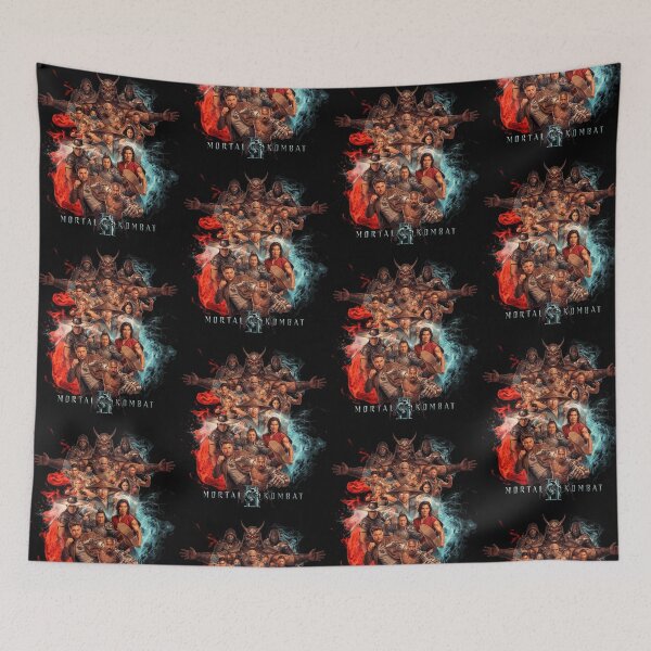 Item preview, Mortal Kombat II Epic Character Collage Video Game Fan Movie designed and sold by jinajinawoodood.