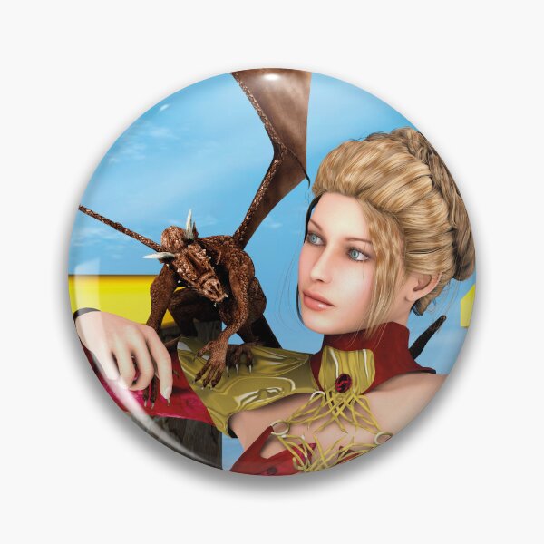 Item preview, Fantasy Dragon Princess Digital Art designed and sold by Vac1.