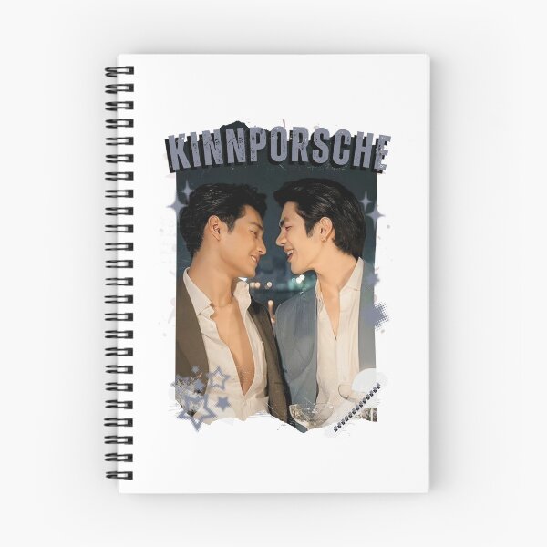 Item preview, KinnPorsche Modern Thai BL Drama Thailand Boys Love Aesthetic designed and sold by HELL0WBELLO.