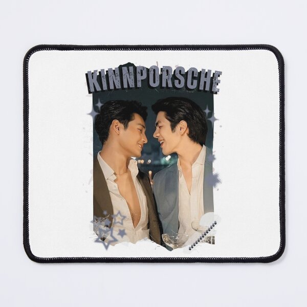 Item preview, KinnPorsche Modern Thai BL Drama Thailand Boys Love Aesthetic designed and sold by HELL0WBELLO.
