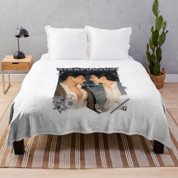 Item preview, KinnPorsche Modern Thai BL Drama Thailand Boys Love Aesthetic designed and sold by HELL0WBELLO.