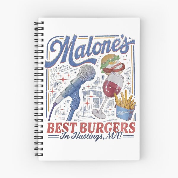 Item preview, Malone's Bar Best Burgers Hastings MA  designed and sold by Serdinas.