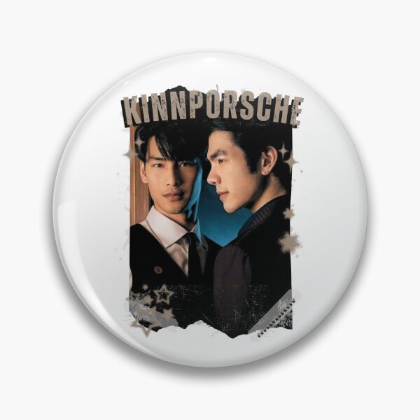 Item preview, KinnPorsche Modern Thai BL Drama Thailand Boys Love Aesthetic designed and sold by HELL0WBELLO.
