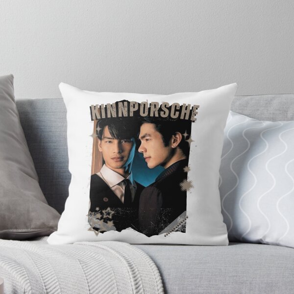 Item preview, KinnPorsche Modern Thai BL Drama Thailand Boys Love Aesthetic designed and sold by HELL0WBELLO.