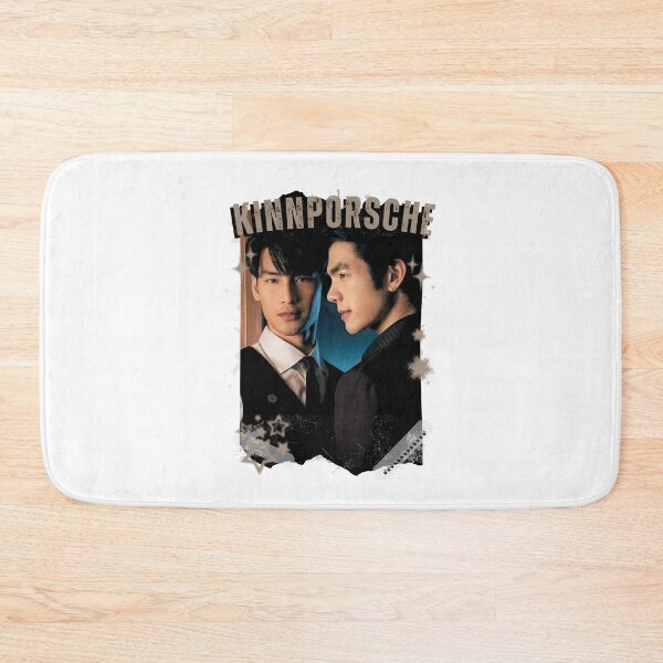 Item preview, KinnPorsche Modern Thai BL Drama Thailand Boys Love Aesthetic designed and sold by HELL0WBELLO.