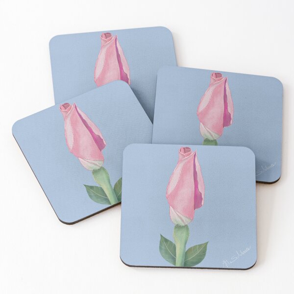 Item preview,  Sweet Garden Rose  Romantic Pastel Pink Floral designed and sold by altastudio.