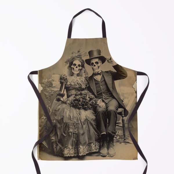 Item preview, Victorian Skeleton Wedding Portrait designed and sold by SpecInkStudio.