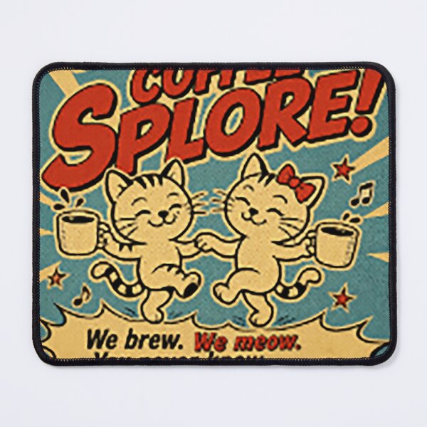 Item preview, Cat Coffee-Splore Mug designed and sold by HomeyDay.