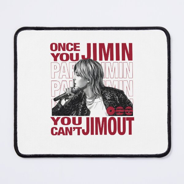 Item preview, Once You Jimin You Can't Jimout K-Pop Fan Graphic designed and sold by jinajinawoodood.