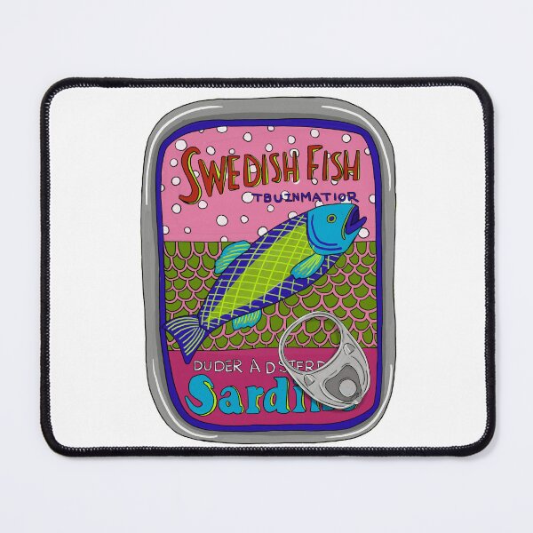 Item preview, Tin of Sardines Swedish FIsh designed and sold by KateIvesArt.
