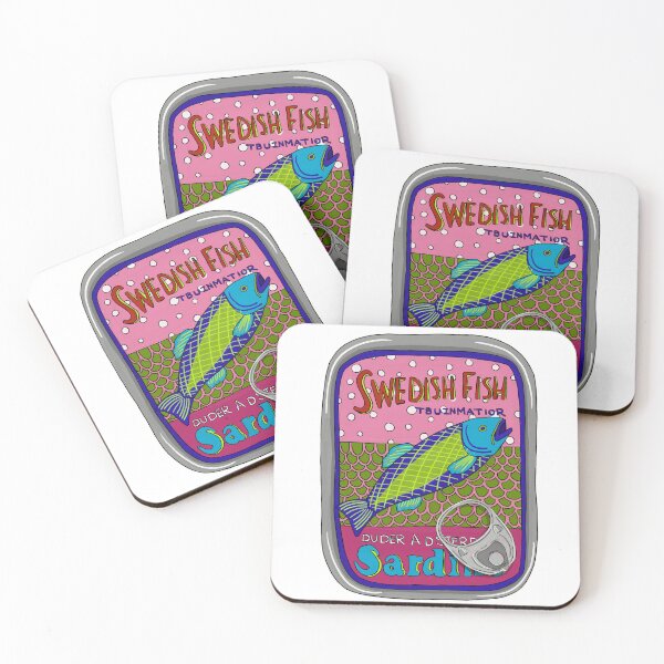 Item preview, Tin of Sardines Swedish FIsh designed and sold by KateIvesArt.
