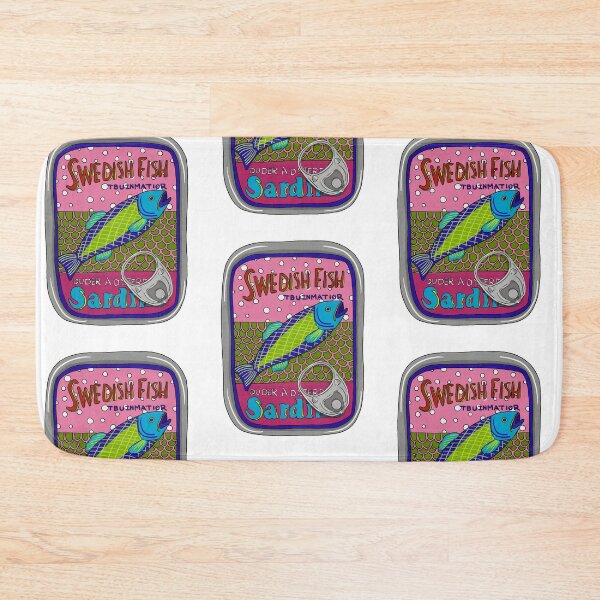 Item preview, Tin of Sardines Swedish FIsh designed and sold by KateIvesArt.