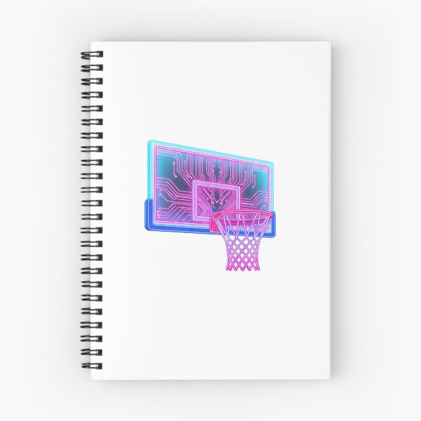 Item preview, Cyberpunk Neon Tech Basketball Hoop Graphic designed and sold by DripCultureLab.