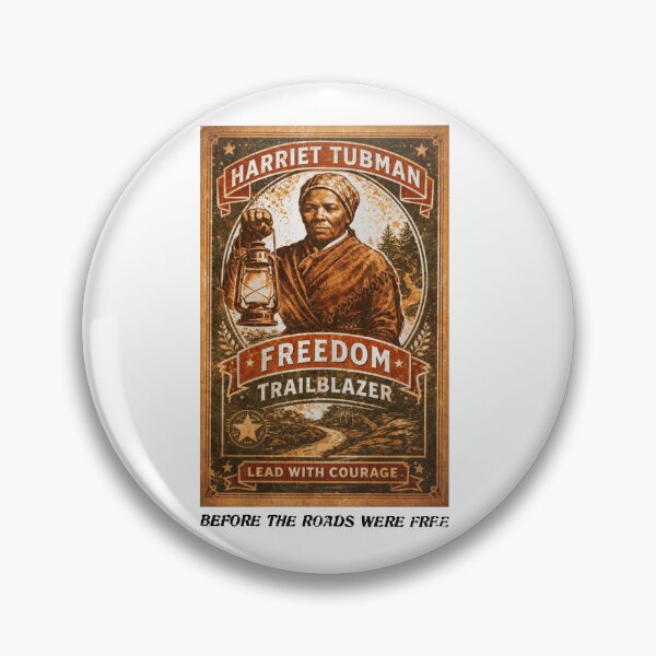 Item preview, Harriet Tubman Freedom Trailblazer Lead With Courage Before The Roads Were Free designed and sold by kennedy-brook.