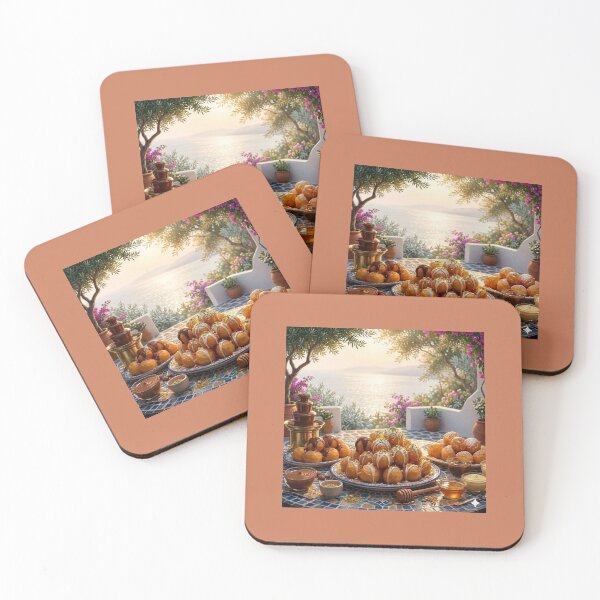 Item preview, ​Mediterranean Loukoumades Feast. designed and sold by JoyNest = "The nest of joy".