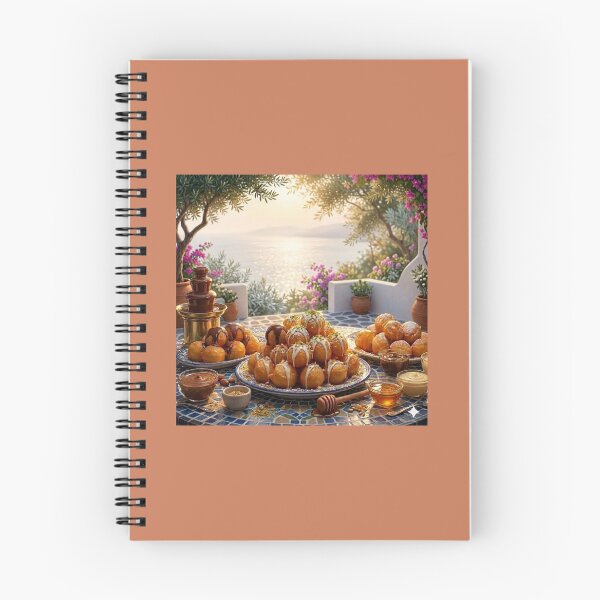 Item preview, ​Mediterranean Loukoumades Feast. designed and sold by JoyNest = "The nest of joy".