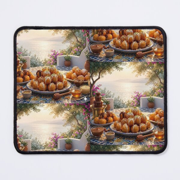 Item preview, ​Mediterranean Loukoumades Feast. designed and sold by JoyNest = "The nest of joy".