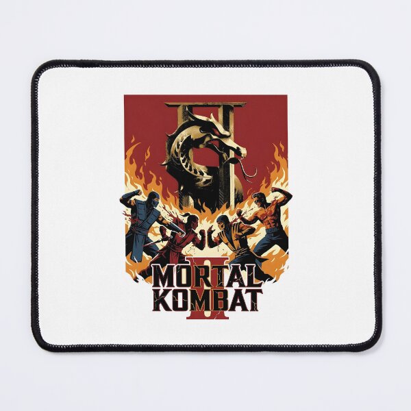 Item preview, Mortal Kombat II Scorpion Sub-Zero Raiden Retro Arcade designed and sold by jinajinawoodood.