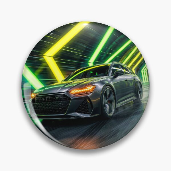 Item preview, Hyper Speed Performance Wagon Racing Through Neon Light Tunnel designed and sold by RevUpDesign.