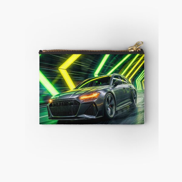 Item preview, Hyper Speed Performance Wagon Racing Through Neon Light Tunnel designed and sold by RevUpDesign.