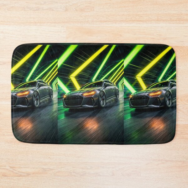 Item preview, Hyper Speed Performance Wagon Racing Through Neon Light Tunnel designed and sold by RevUpDesign.
