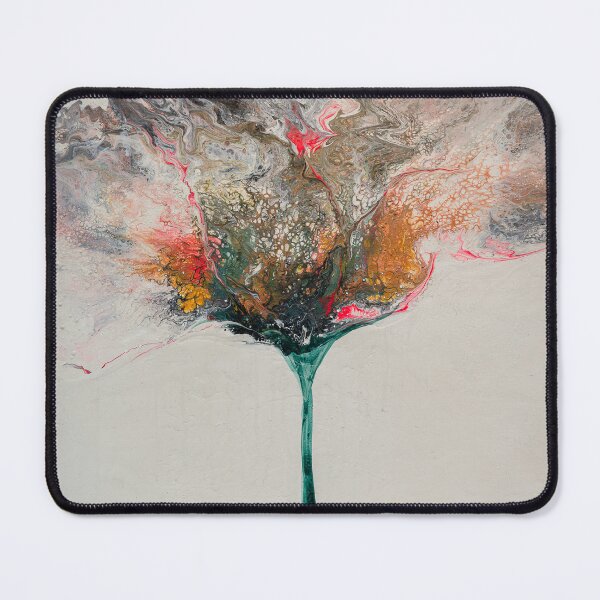 Item preview, Abstract Tree Acrylic Pour Flower designed and sold by jaxlovesart.