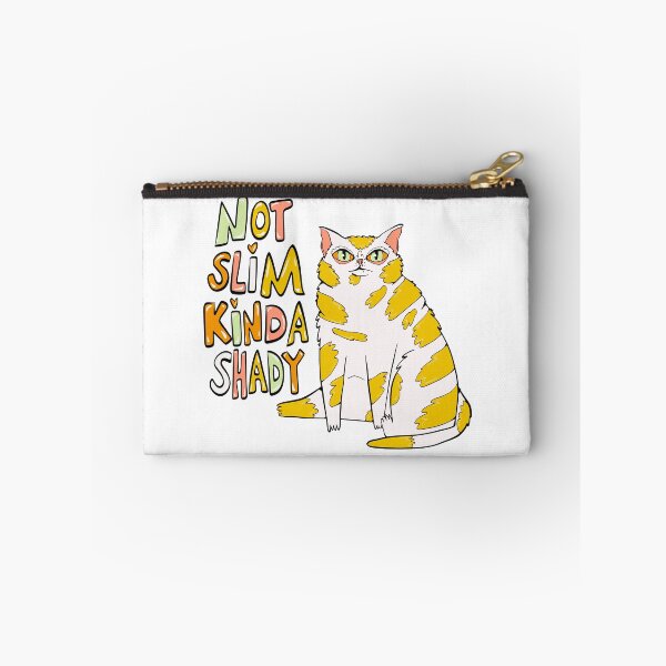 Item preview, not slim kinda shady chonky cat designed and sold by crestfallenmermaid.