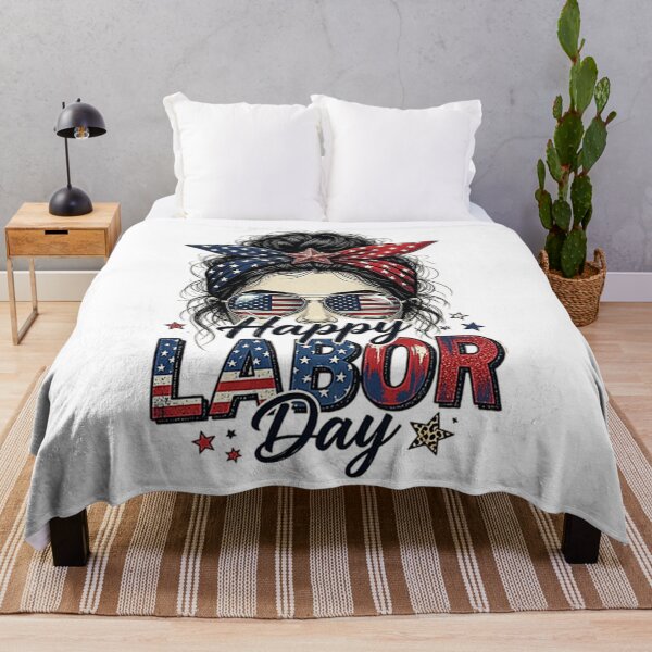 Item preview, Happy Labor Day Woman designed and sold by SaryaSmyth19.