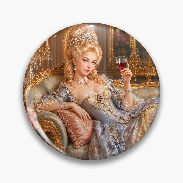 Item preview, Pretty Lady in Luxurious Attire designed and sold by Pim-Crystal.
