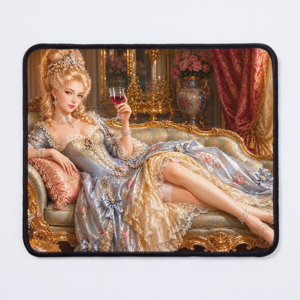 Item preview, Pretty Lady in Luxurious Attire designed and sold by Pim-Crystal.