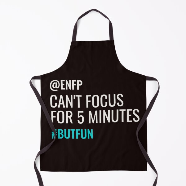 Item preview, ENFP CAN’T FOCUS FOR 5 MINUTES #BUTFUN | MBTI COMMENTS SERIES — ENFP PERSONALITY EDITION designed and sold by WitLounge.
