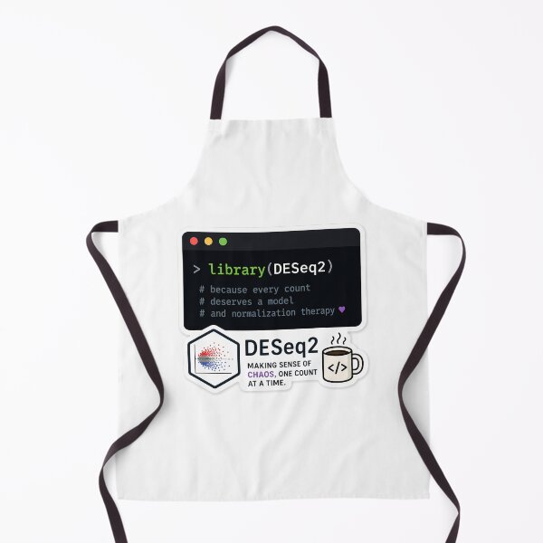 Item preview, DESeq2 Bioinformatics RNA Seq Sticker designed and sold by HypatiaLab.