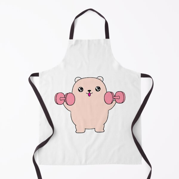 Item preview, Kawaii Bear Gym Fitness Weights Workout Cheap Gift designed and sold by AstronautMerch.