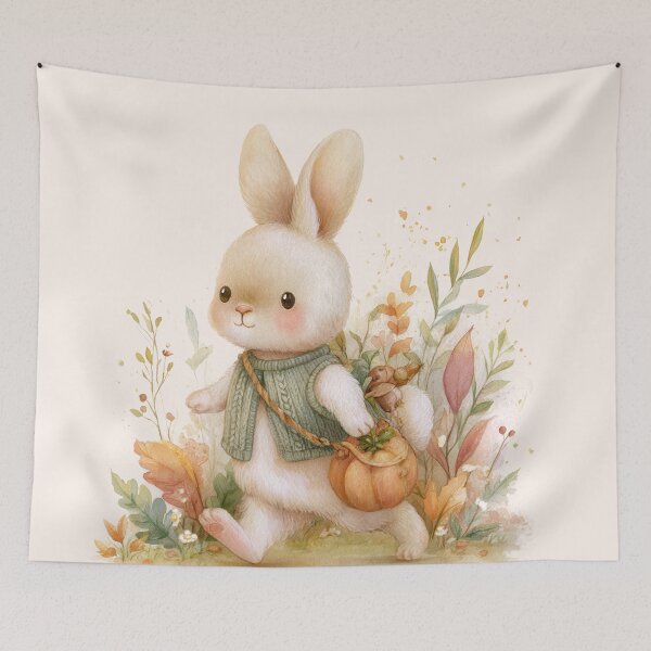 Item preview, Rabbit Design II - Aesthetic Pattern Print Design for fabrics designed and sold by Just4Sinners.