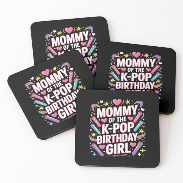 Item preview, Mommy of The K-Pop Birthday Girl Fun Korean Music Party Outfit for Moms designed and sold by Redgiant87x.