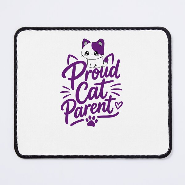 Item preview, Proud Cat Parent Cute Funny Cat Lover Design designed and sold by Sarah'sCreativeLab.